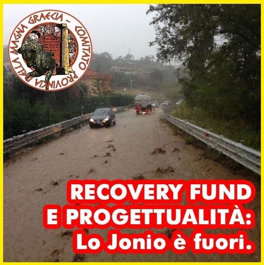 GOVERNO GIALLO/ROSSO IN LINEA COL PASSATO, DORSALE JONICA MARGINALIZZATA