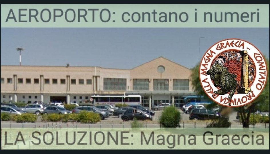 AEROPORTO CROTONE, PER LE AZIENDE CONTANO I NUMERI. LA SOLUZIONE TERRITORIALE SI CHIAMA MAGNA GRAECIA