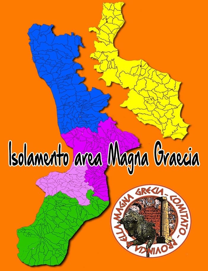 ISOLAMENTO ARCO JONICO. LETTERA AI PARLAMENTARI