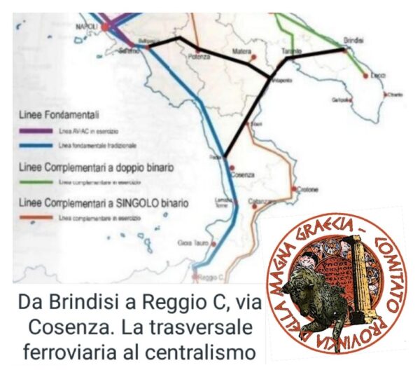 NASCE LA DIAGONALE DEL MEDITERRANEO. ENNESIMO TENTATIVO DI ISOLARE LO JONIO