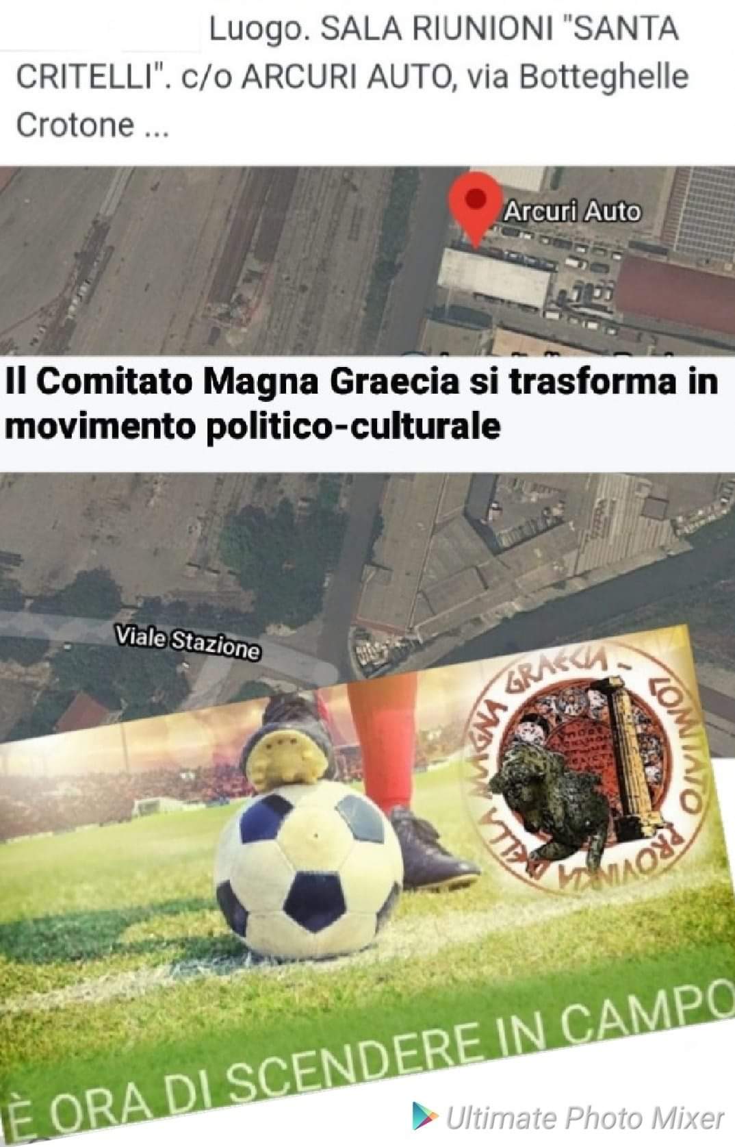 TERZO FORUM DEGLI ADERENTI. I FONDATORI PALESANO LA TRASFORMAZIONE DEL COMITATO DA SOGGETTO CIVICO A MOVIMENTO POLITICO-CULTURALE.