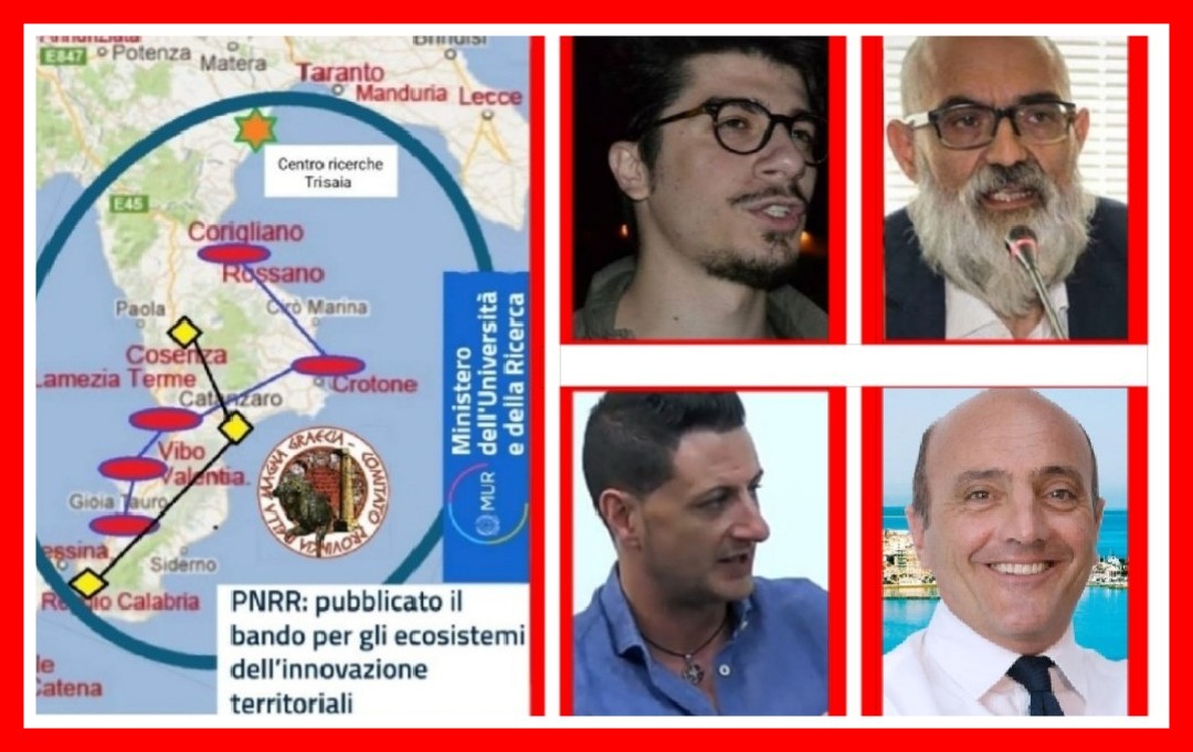 I tempi stringono. Necessario un processo d’ecosistema dell’innovazione territoriale per la Calabria.