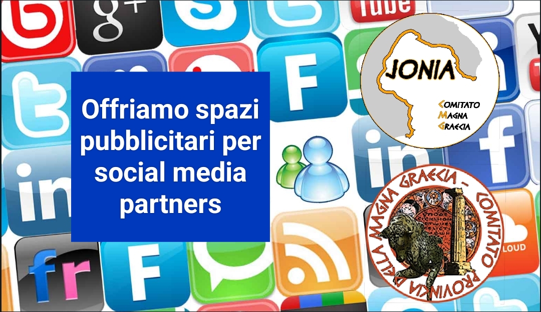 PROGETTO JONIA, IN UN LIBRO L’IDEA. CERCHIAMO MEDIAPARTNER PER LA PROMOZIONE