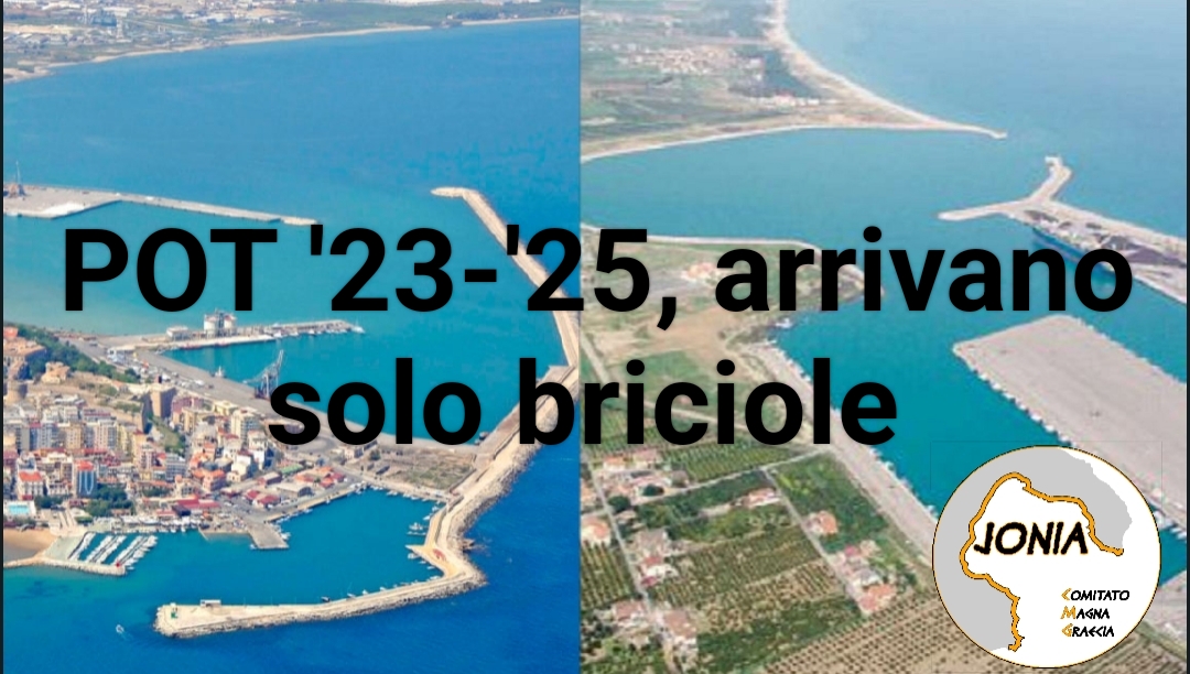 PIOGGIA DI INVESTIMENTI A GIOIA TAURO, MOLLICHE PER CROTONE E CORIGLIANO-ROSSANO